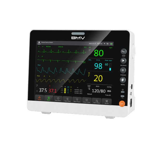 VueSign™ BMO100(6)8" Multi- parameter Compact ECG Bedside Patient Monitor